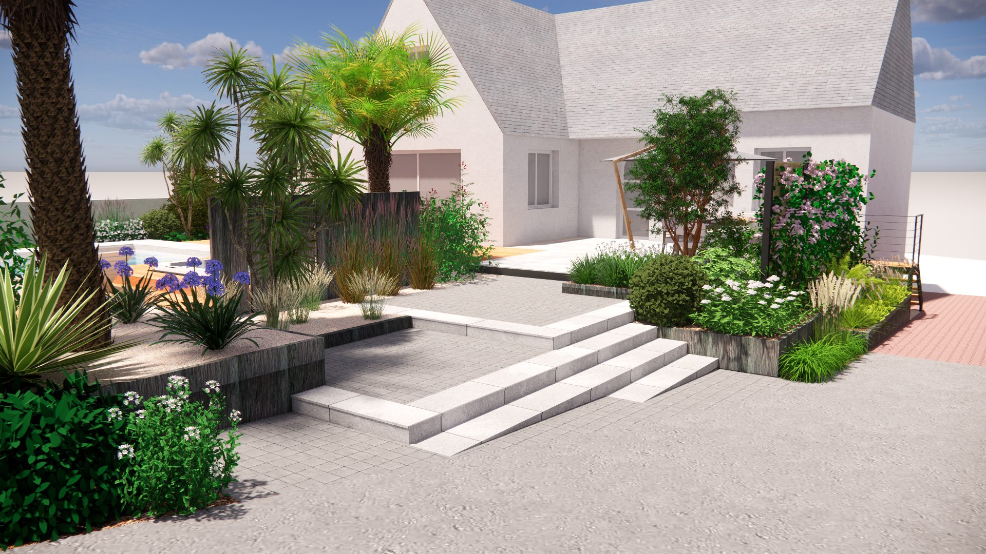 Création de jardin Ploemeur
