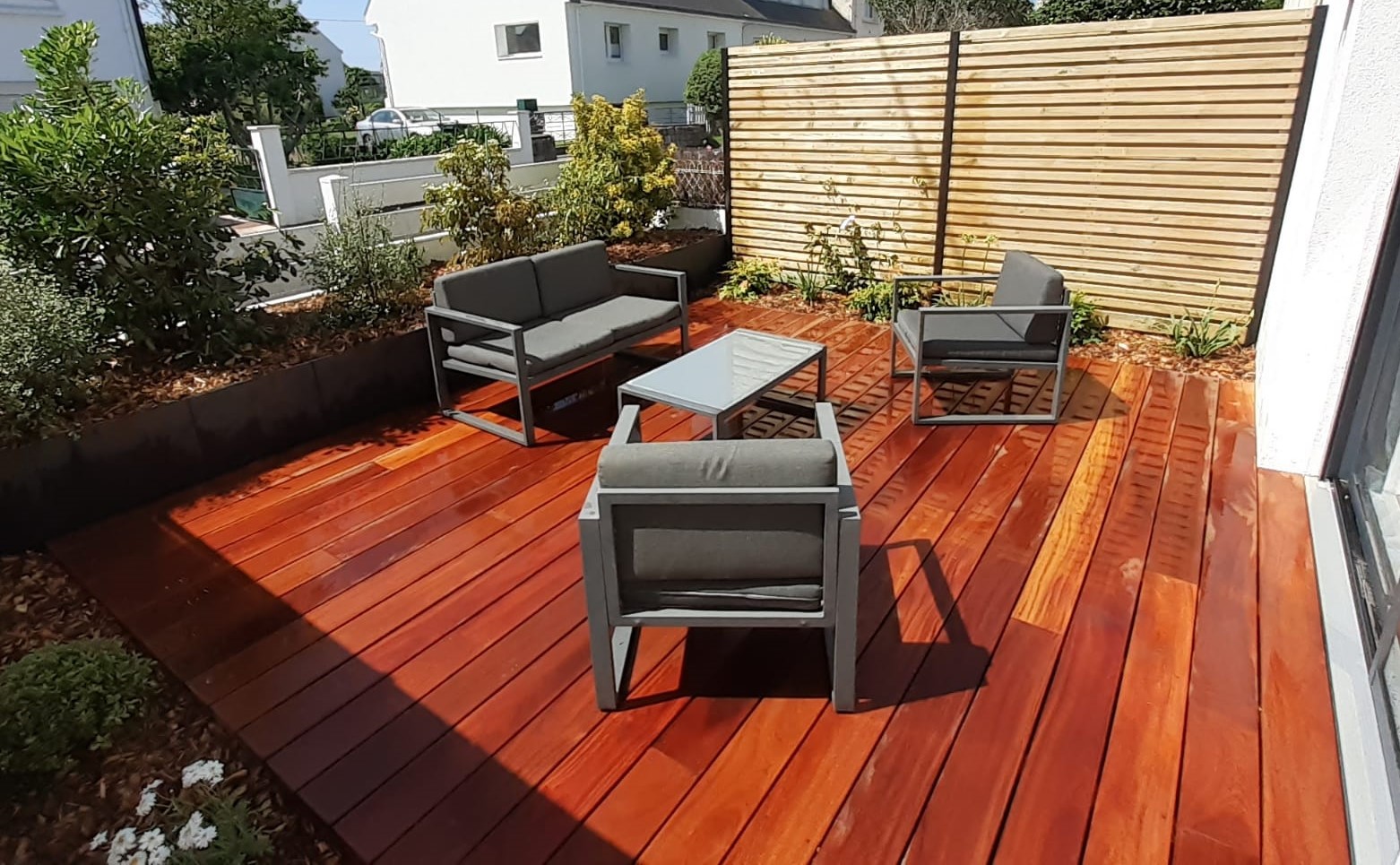 Création de terrasse bois ou dallage Ploemeur Création de terrasse bois ou dallage Ploemeur